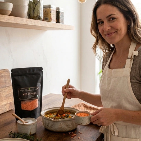 Lentejas Rojas Organicas 400 gr - Organic Red Lentils 14.2 Oz.