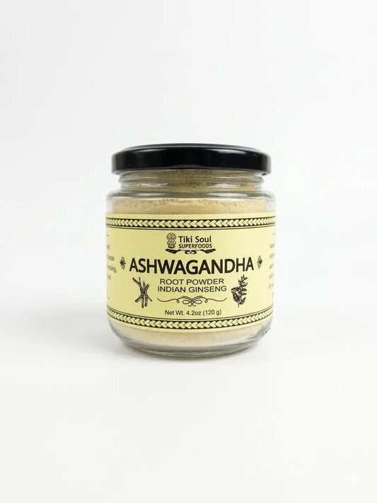 Ashwagandha Root Powder 120 gr - 4.2 oz - TIKI SOUL