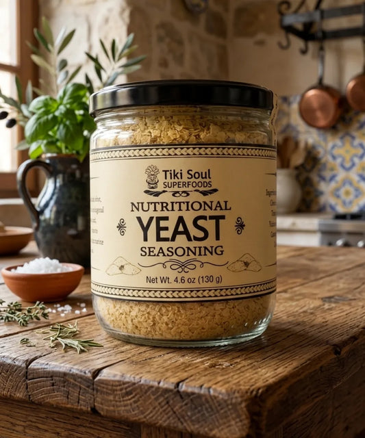Levadura Nutricional 130 gr - Nutritional Yeast 4.6 oz - TIKI SOUL