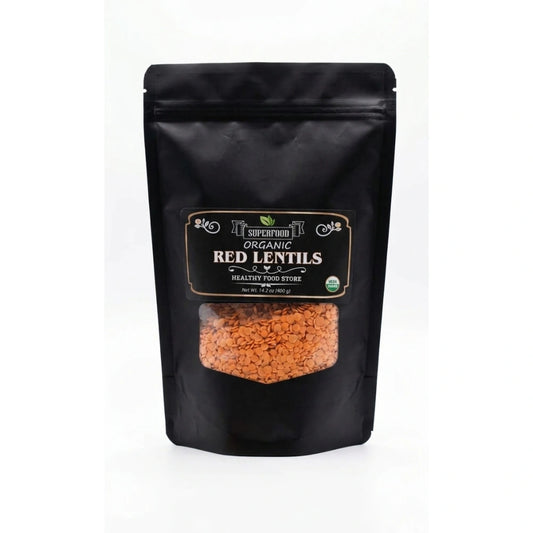 Lentejas Rojas Organicas 400 gr -  OrganicOrganic Red Lentils 14.2 Oz.